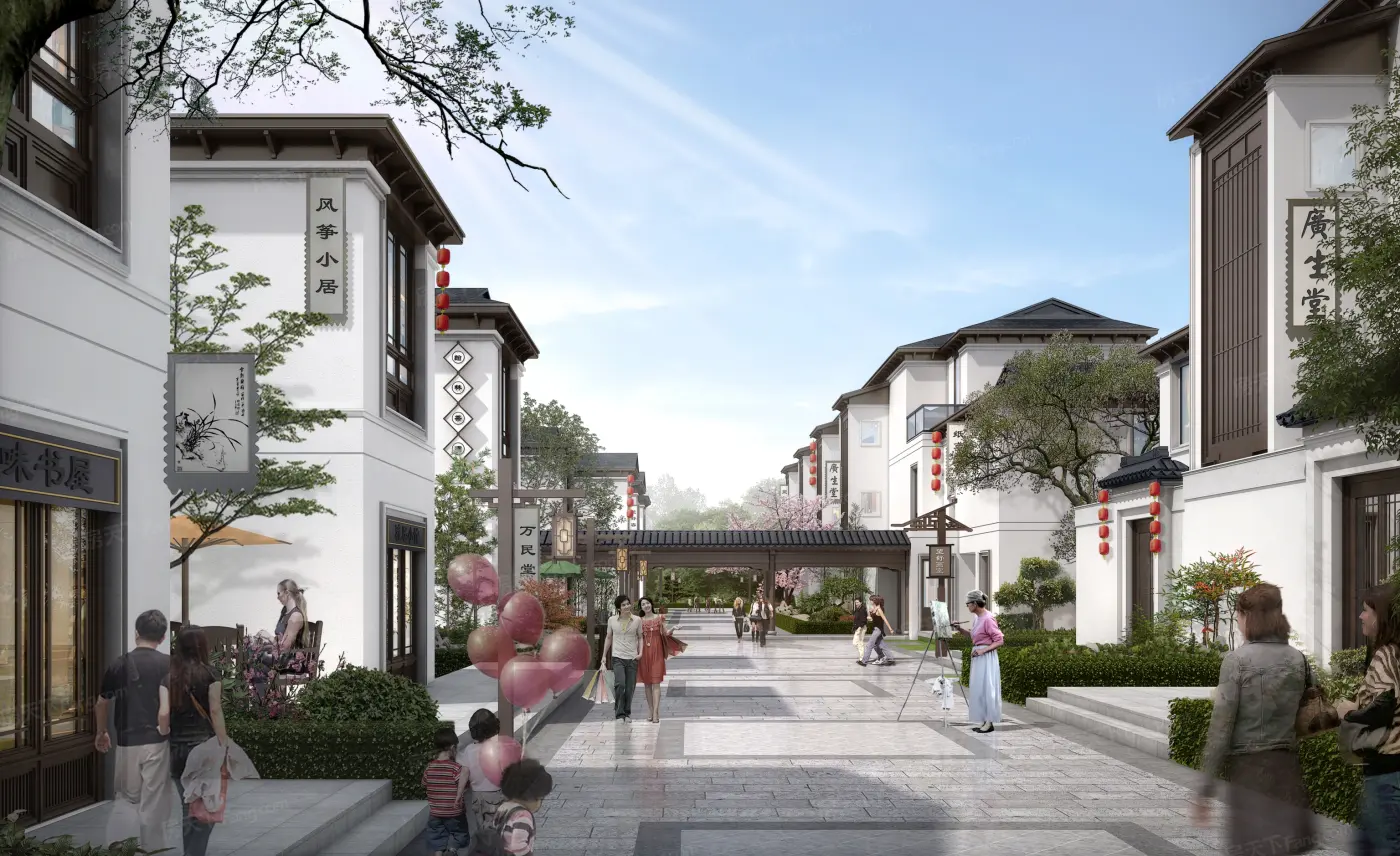 蓝城北京桃花源效果图