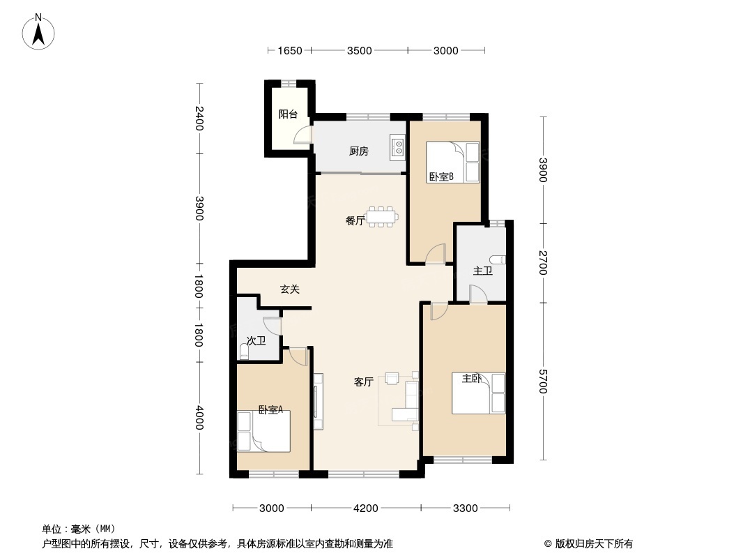 户型图:D1户型