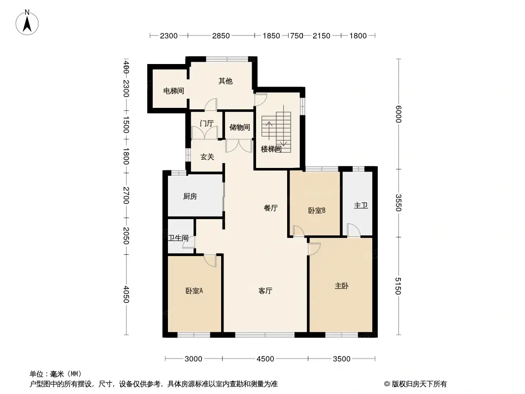 户型图:2期128平户型图