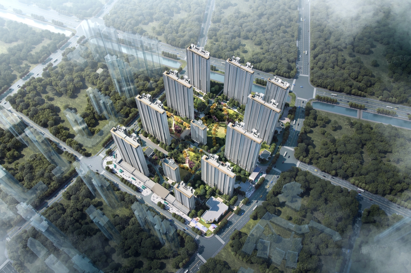 改善住房？为你搜罗2023年12月武汉江岸的热门四居室楼盘！