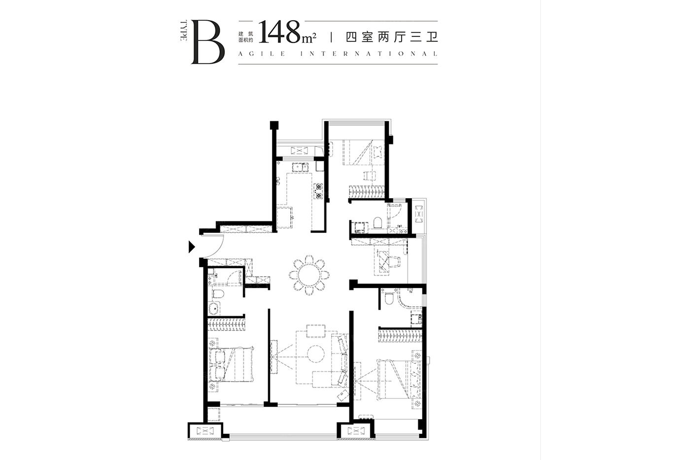 户型图:B户型