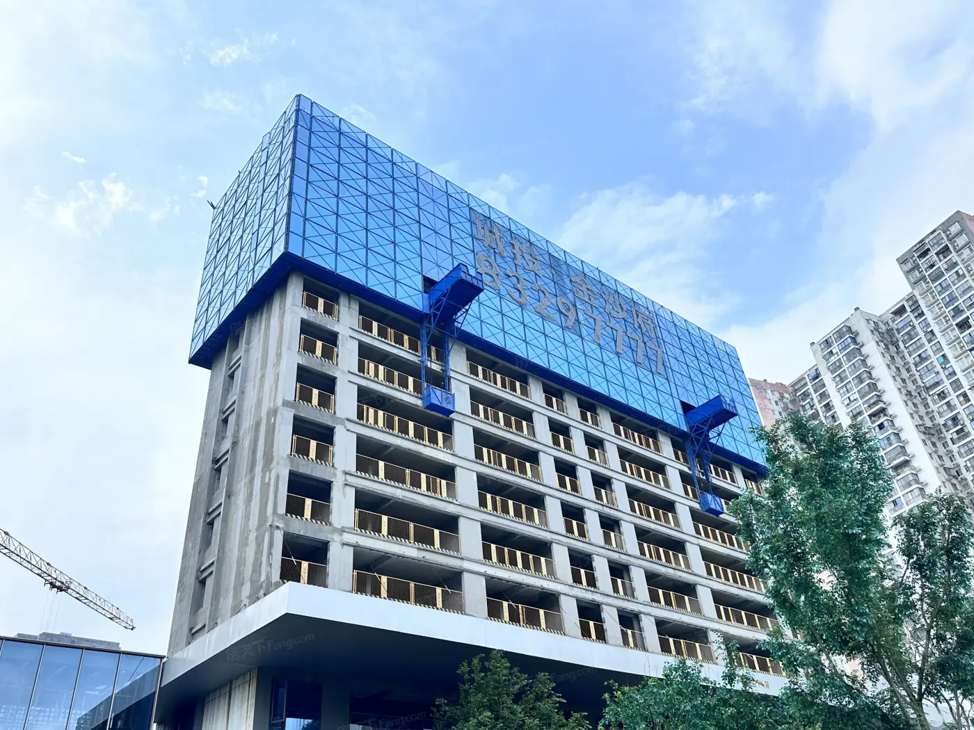 实景图:在建工地