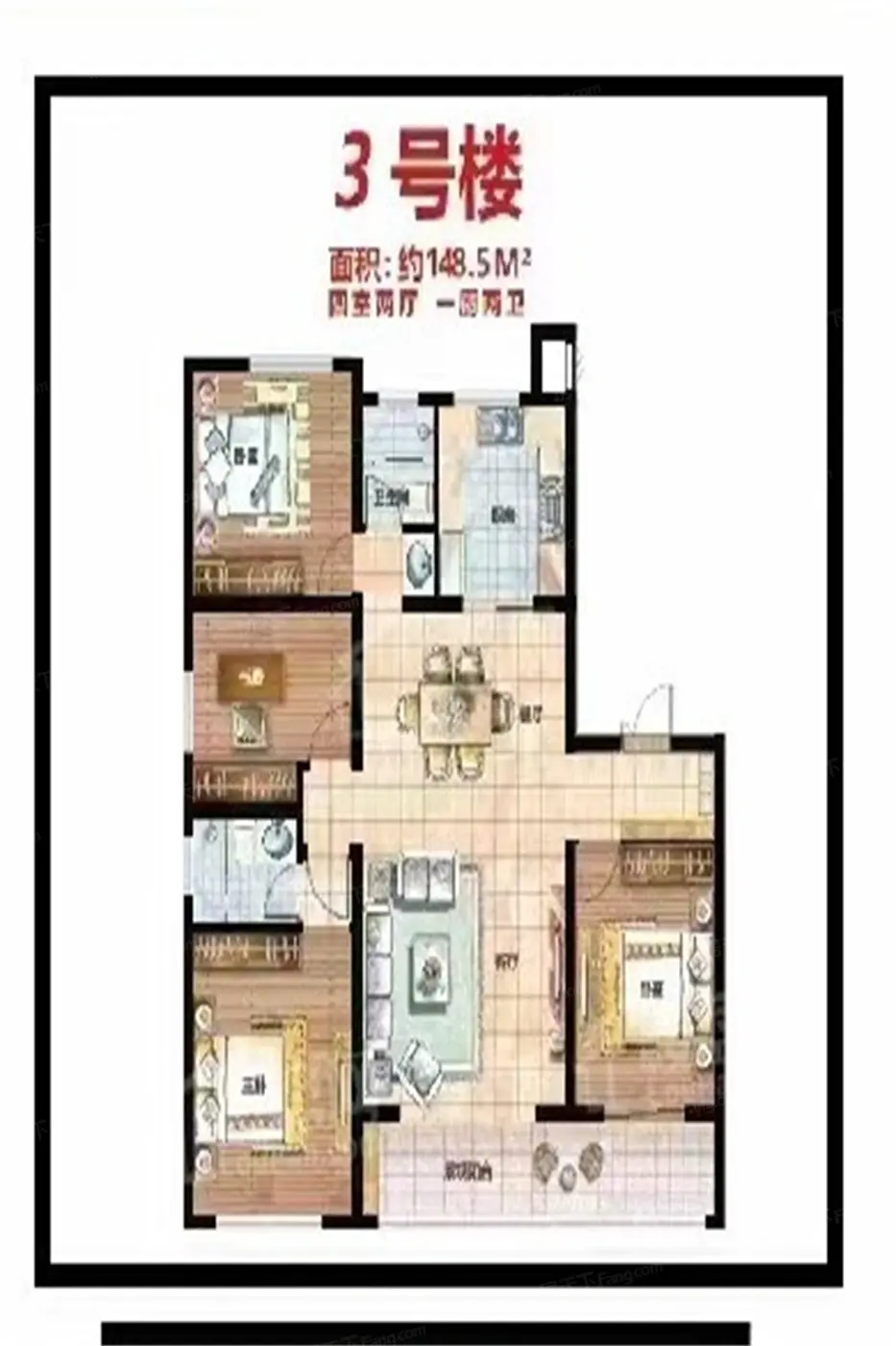 楼盘户型图