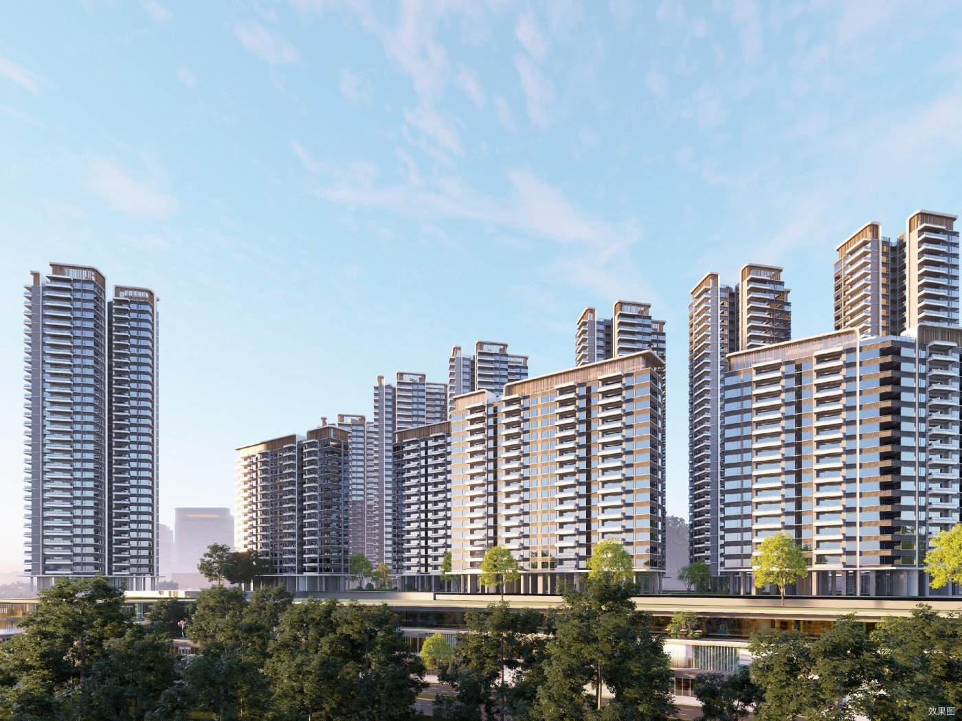 广州地铁·珑岄上城效果图