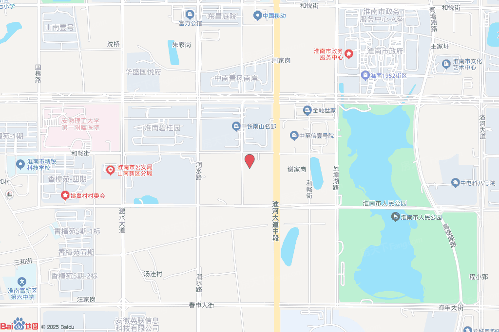 品质优于价格？来看看2025年07月淮南山南新区8000-10000元/㎡的高性价比楼盘！