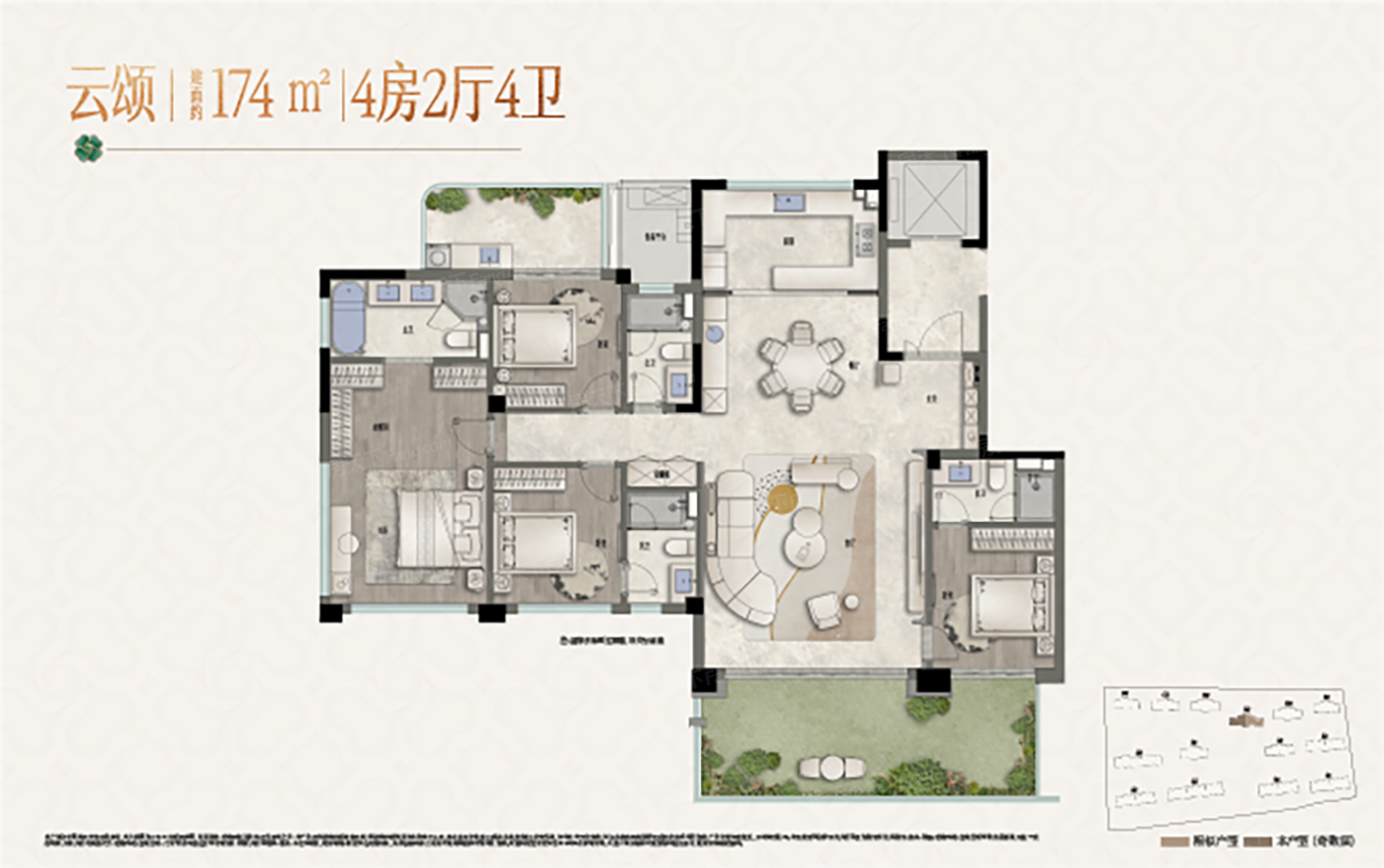 宁波建发瑞云户型图-宁波新房网-房天下