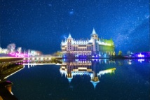武汉恒大科技旅游城夜景拍摄