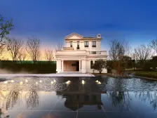 250平加大花园 带2层地下室 经典半山腰的叠拼