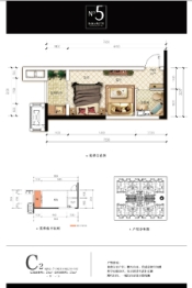 融创白象街商铺1室1厅1厨1卫建面29.00㎡