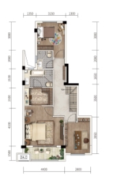 保亿·湖山鹿鸣4室2厅1厨3卫建面125.60㎡