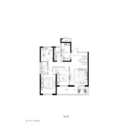 建邦·听海3室2厅1厨2卫建面123.00㎡