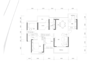 五六期N4a2建面138㎡户型