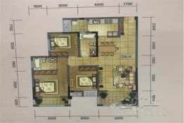 三星·融锦城3室2厅1厨2卫建面98.00㎡