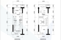 3座建面62平A户型