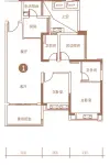 10栋建面94.43平01户型