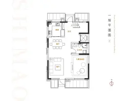 世茂璀璨天樾4室4厅1厨3卫建面210.00㎡