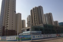 中建锦苑商业街在建商业实景图