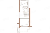 中铁城江督府C户型建面70平