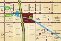 建业 凤凰城北岸项目交通图