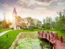 联排别墅 带小院 京津新城 鸿坤原乡小镇