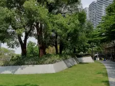 万科水晶城连排别墅 毛坯前后大花园