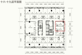 深业睿城1室1厅1厨1卫建面38.43㎡