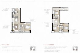 三盛·铂宫4室2厅1厨3卫建面75.00㎡