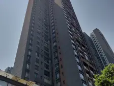 鲁能星城 清水大两房 门口就是轻轨