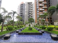 第九湾蓝山上湾中层毛坯1+1房,看园林景观