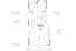 正弘·悦府3室2厅1厨2卫建面122.05㎡