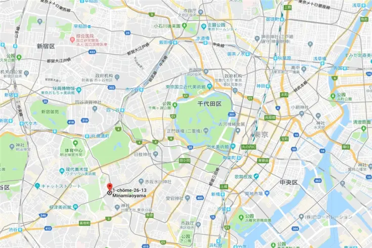 东京都港区南青山1丁目