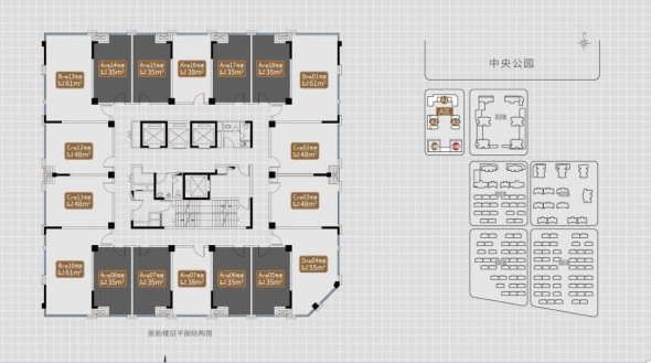 楼栋平面图