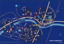 北辰孔雀城航天府交通图
