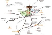 玖龙台项目区位图