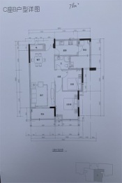 顺和雅苑2室2厅1厨1卫建面78.00㎡