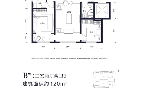 未来金茂府户型