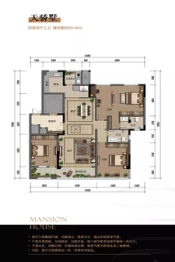 兆信·锦巷府4室3厅2厨3卫建面316.00㎡