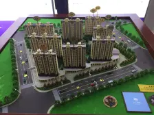 电梯房 南北通厅 采光好,北卧室看公园