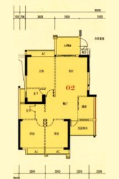 君庭明珠雅苑3室2厅1厨2卫建面120.62㎡