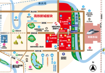 绿地衡阳城际空间站区位图