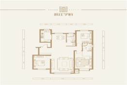 滨江学府3室2厅1厨2卫建面127.53㎡