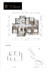 建面115平B户型