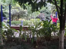 观音桥商圈 带装修小三房 高楼层 看中庭视野好