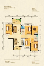 广汇·东湖城5室2厅1厨2卫建面133.28㎡