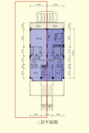 盈峰翠邸悦墅3室2厅2厨3卫建面108.00㎡