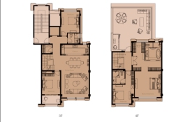 联仲都悦汇3室2厅1厨3卫建面184.00㎡