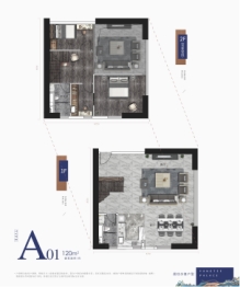 碧桂园晴川府长江汇3室2厅1厨2卫建面120.00㎡