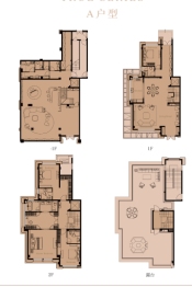 联仲都悦汇4室2厅1厨4卫建面212.00㎡