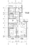 107.64平3室2厅2卫户型图