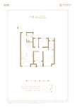 户型A 建面约100平